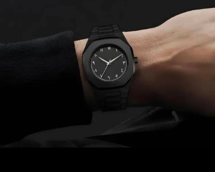🖤 Black Arabic Aura Watch