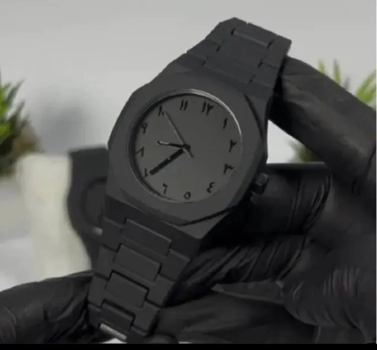 🖤 Black Arabic Aura Watch