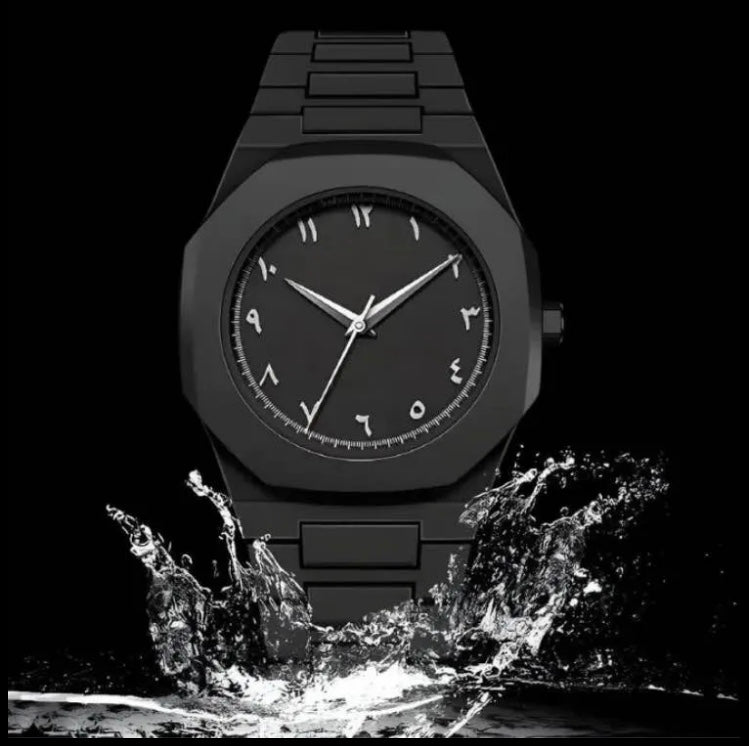 🖤 Black Arabic Aura Watch